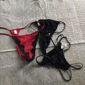 Plus size thongs size 8/xl
